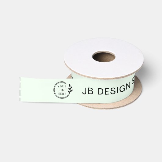 Logo de Bedrijfs van de Naam van de Douane Labels Satijnen Lint (Spoel)