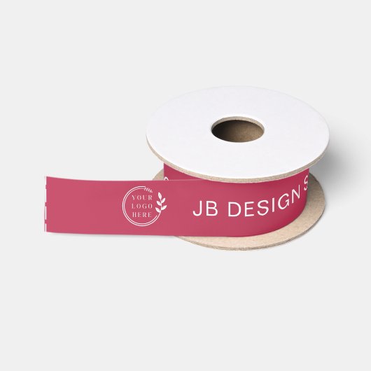 Logo de Bedrijfs van de Naam van de Douane Labels Satijnen Lint (Spoel)