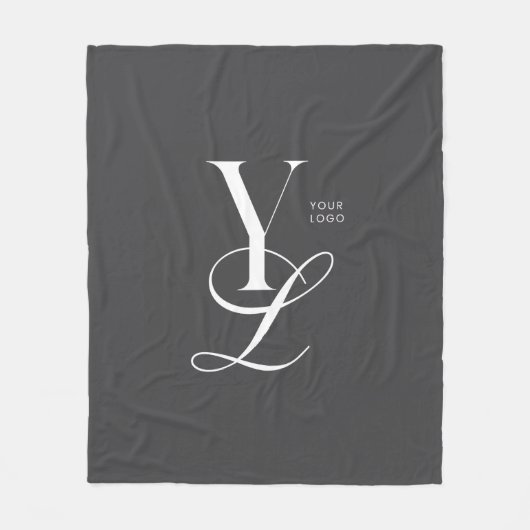 Logo Dekbed Company Logo Gift Fleece Dekbed Deken (Voorkant)