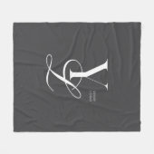 Logo Dekbed Company Logo Gift Fleece Dekbed Deken (Voorkant (Horizontaal))