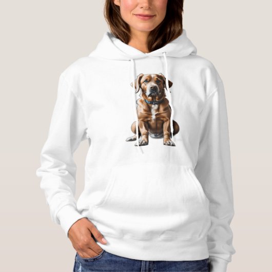 logo design T-shirt hond (Voorkant)