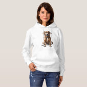 logo design T-shirt hond (Voorkant volledig)