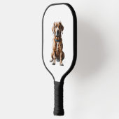 logo design T-shirt hond Pickleball Paddle (Links)