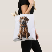 logo design T-shirt hond Tote Bag (Dichtbij)