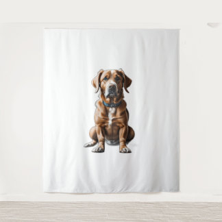 logo design T-shirt hond Wandkleed