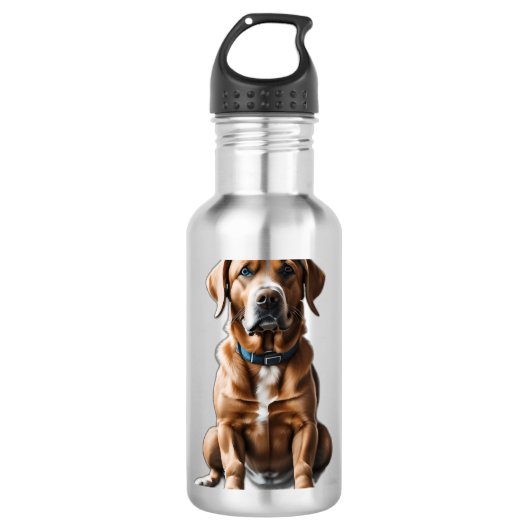 logo design T-shirt hond Waterfles (Voorkant)