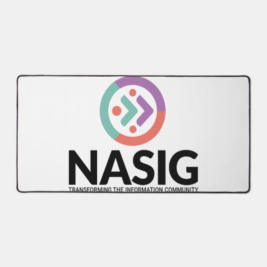 Logo Desk Pad - logo aan de bovenkant (Voorkant)