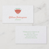 Logo Diamond Clam Shell Visitekaartje (Voorkant / Achterkant)