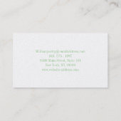 Logo Diamond Clam Shell Visitekaartje (Achterkant)