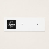 Logo die beeldschermen verdienen mini visitekaartjes (Voorkant)