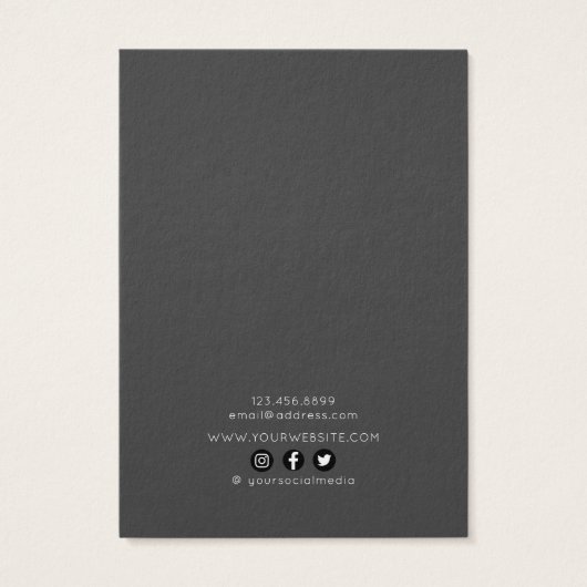 Logo die Kaart voor beeldscherm verdient ・ Sketche (Achterkant)