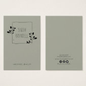 Logo die Kaart voor beeldscherm verdient ・ Sketche (Voorkant /achterkant)