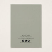 Logo die Kaart voor beeldscherm verdient ・ Sketche (Achterkant)