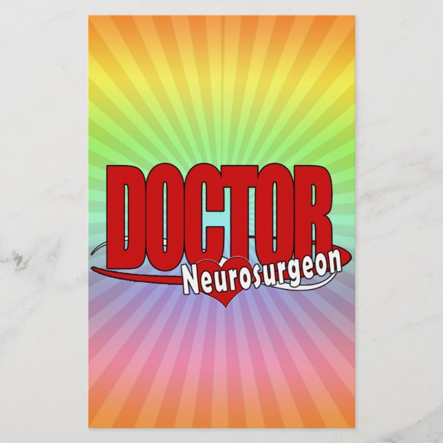 LOGO DOCTOR BIG RED Neurochirurg (Voorkant)