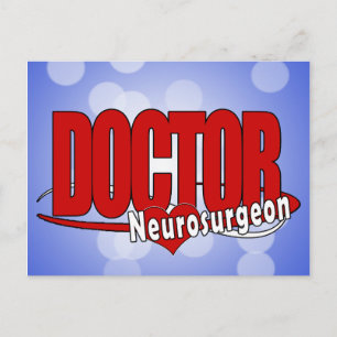 LOGO DOCTOR BIG RED Neurochirurg Briefkaart