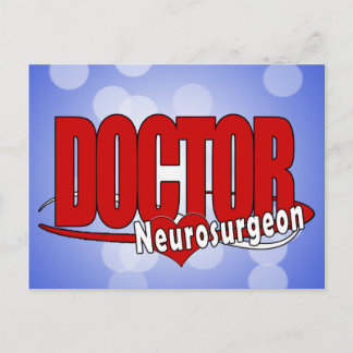 LOGO DOCTOR BIG RED Neurochirurg Briefkaart