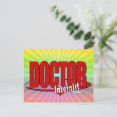 LOGO DOCTOR Internist Briefkaart (Staand voorkant)