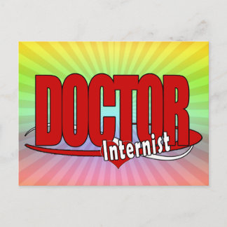 LOGO DOCTOR Internist Briefkaart
