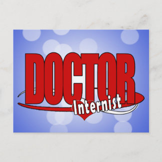 LOGO DOCTOR Internist Briefkaart