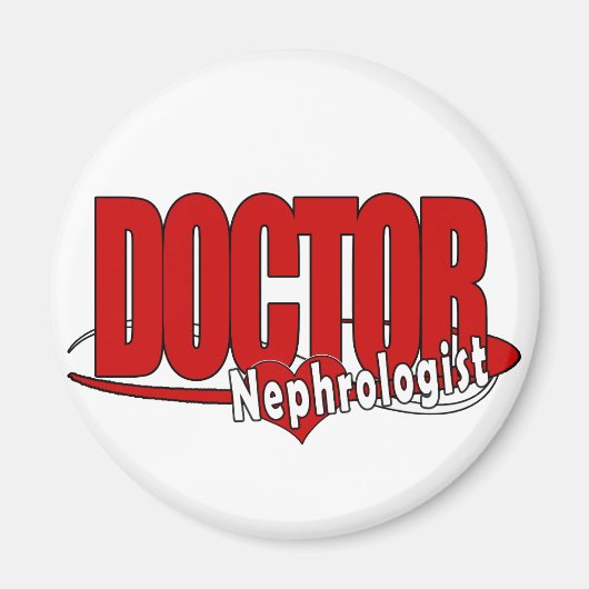 LOGO DOCTOR Nephroloog Magneet (Voorkant)