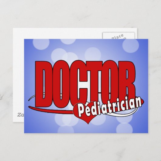 LOGO DOCTOR PEDIATRICIAN BRIEFKAART (Voorkant / Achterkant)