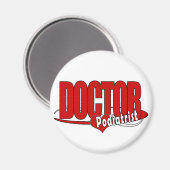 LOGO DOCTOR PODIATRIST MAGNEET (Voorkant / Achterkant)