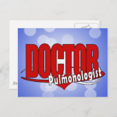 LOGO DOCTOR PULMONOLOGIST BRIEFKAART (Voorkant / Achterkant)