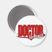 LOGO DOCTOR SEROLOGIST MAGNEET (Voorkant / Achterkant)
