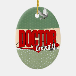 LOGO DOCTOR UROLOGIST KERAMISCH ORNAMENT