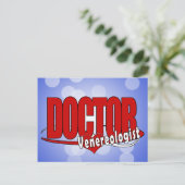 LOGO DOCTOR Venereoloog Briefkaart (Staand voorkant)