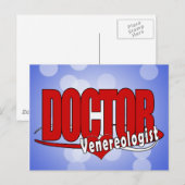 LOGO DOCTOR Venereoloog Briefkaart (Voorkant / Achterkant)