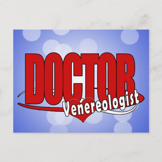 LOGO DOCTOR Venereoloog Briefkaart (Voorkant)