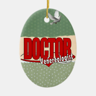 LOGO DOCTOR Venereoloog Keramisch Ornament
