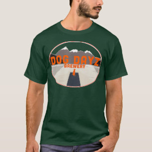 Logo Dog Dayz Brewery T-shirt