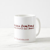 logo, DominicanCreations.com Koffiemok (Voorkant rechts)