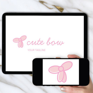 Logo Download Cute Bow | Boetiek & Smoel Icon Kaart
