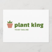 Logo Download | Merk van potplantentuinierbrand Kaart (Voorkant)