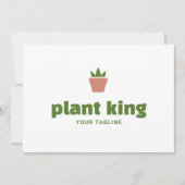 Logo Download | Merk van potplantentuinierbrand Kaart (Voorkant)