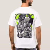 Logo Duitse Herder Stedelijk T-shirt (Achterkant)
