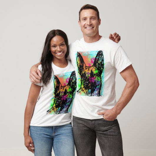 Logo Duitse Herder Stedelijk T-shirt (Unisex)