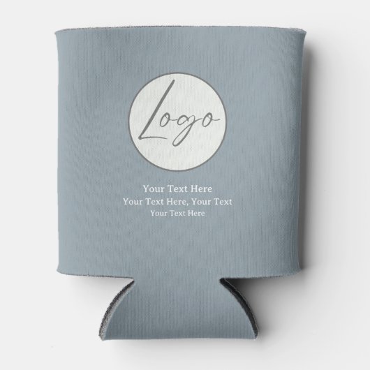 Logo Dusty Blue Cooler (Voorkant)