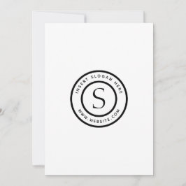 Logo Eenvoudig design Kaart