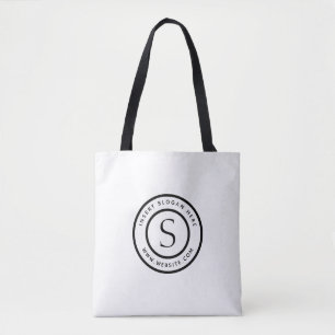 Logo Eenvoudig design Tote Bag