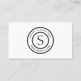 Logo Eenvoudig design Visitekaartje