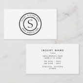 Logo Eenvoudig design Visitekaartje (Voorkant / Achterkant)