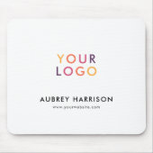 Logo eenvoudige, eenvoudige professional muismat (Voorkant)