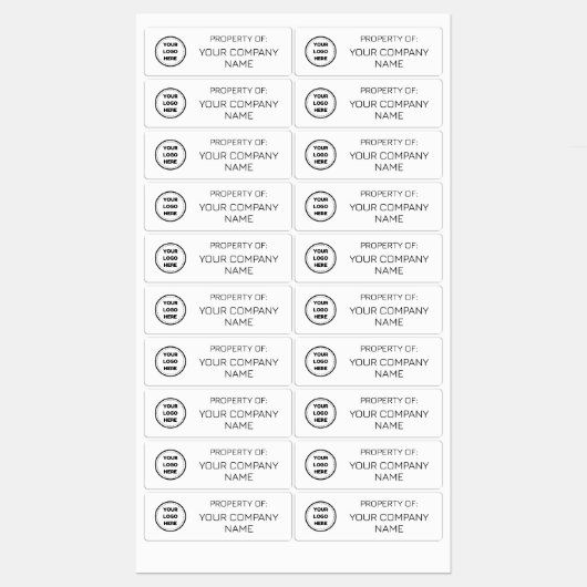 Logo-eigenschap toevoegen van labels (Vel)