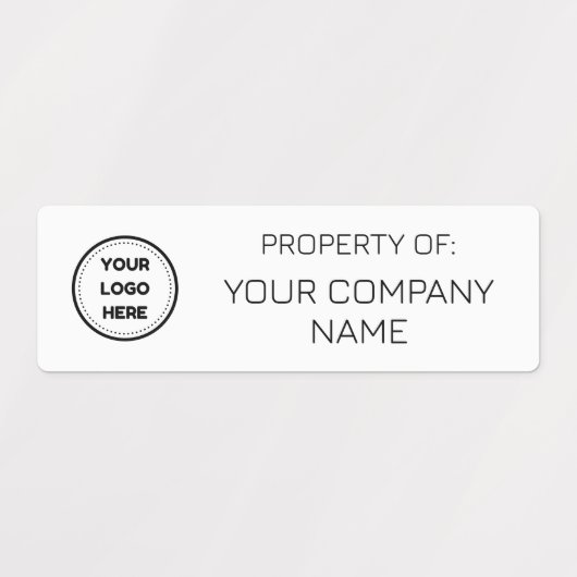 Logo-eigenschap toevoegen van labels (Design 1)