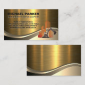 Logo Eigenschapontwikkelaar | Bouwvoertuig Visitekaartje (Voorkant / Achterkant)