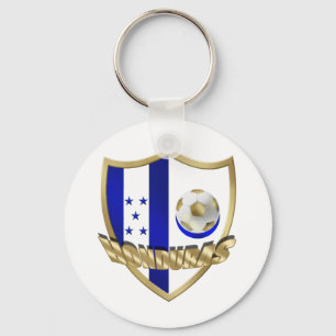 Logo embleem La Catrachos Shield Sleutelhanger